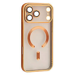 Чохол (накладка) Apple iPhone 17 Pro Max, FIBRA Chrome, Золотий