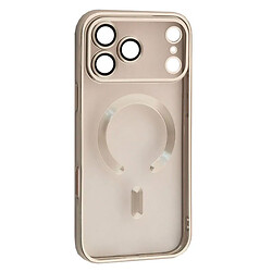 Чехол (накладка) Apple iPhone 17 Pro Max, FIBRA Chrome, Серебряный