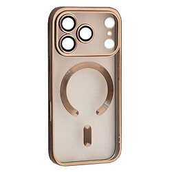 Чохол (накладка) Apple iPhone 17 Pro, FIBRA Chrome, Natural Titanium, Сірий