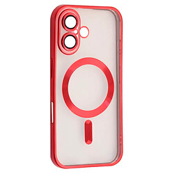 Чехол (накладка) Apple iPhone 17, FIBRA Chrome, Красный