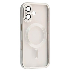 Чехол (накладка) Apple iPhone 17, FIBRA Chrome, Серебряный