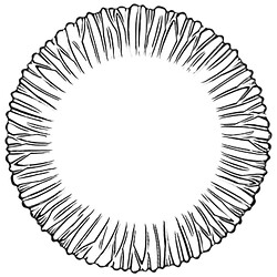 Блюдо стеклянное Pasabahce Аврора, прозрачное, d=31,5 см