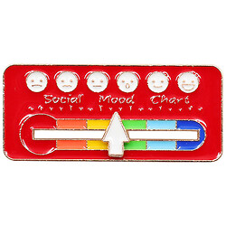 Значок на металлический рюкзак с надписью