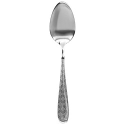 Ложка столова нержавіюча сталь з візерунком, 20,5 см