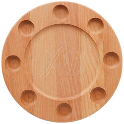 Менажниця дерев'яна кругла "Паска", d=25 см