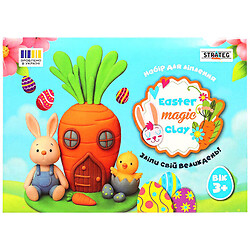 Набір пластиліну для ліплення "Зліпи свій Великдень", Strateg