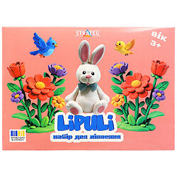 Набор пластилина для лепки воздушного "Липули", Strateg