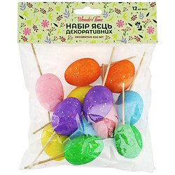 Набор декоративных яиц на палочке WonderTime