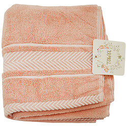 Полотенце для лица махровое с орнаментом, микс, 33х70 см, 98 г