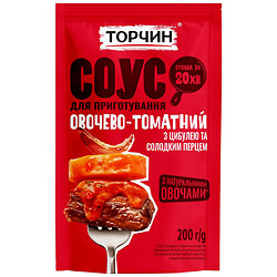 Соус кулинарный пастеризованный Торчин "Овощно-томатный", 200 г