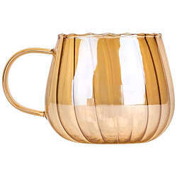 Чашка скляна ребриста кольорова