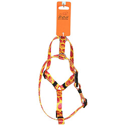 Шлей для животных анатомический н-образный Dog Extreme Розовый пончик, р.S