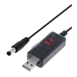 Кабель питания Wi-Fi роутера, DC, USB, Черный