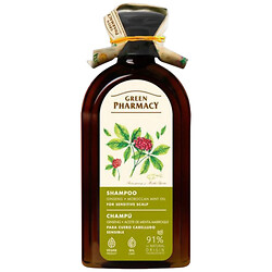 Шампунь для чувствительной кожи головы Green Pharmacy "Женьшень/марокканская мята", 350мл