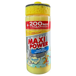 Средство для мытья посуды с дозатором Maxi Power "Банан", 1200мл
