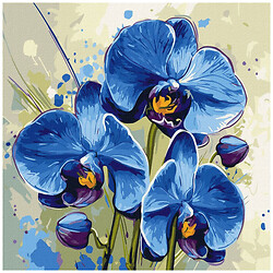 Картина за номерами "Ніжна орхідея", 40х40 см, Ідейка