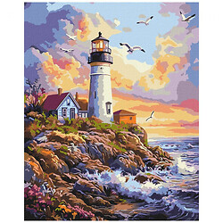 Картина за номерами "Приморський спокій", 40х50 см, Ідейка