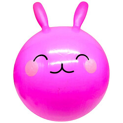 Мяч для фитнеса, диаметр 43 см, высота с ушками 53 см, в пакете, Mic