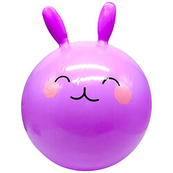 Мяч для фитнеса, диаметр 43 см, высота с ушками 53 см, в пакете, Mic