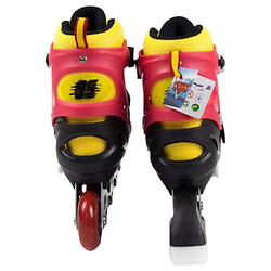 Ролики "Cars/Тачки", размер S, 31-34, pu 1 свет с защитой, Mic