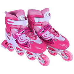 Роликовые коньки, размер M, 34-37, колеса PVC, Mic