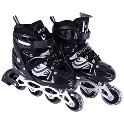 Роликовые коньки, размер M, 34-37, колеса PVC, Mic