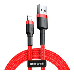 USB кабель Baseus CALKLF-R09 Apple iPhone SE 2022 / iPhone 14 Pro Max / iPhone 14 Plus / iPhone 14 Pro / iPhone 14 / iPhone 13 Pro / iPhone 13 Mini / iPhone 13 / iPhone 13 Pro Max / iPhone 12 Mini / iPhone 12 Pro Max, Lightning, 3.0 м.
