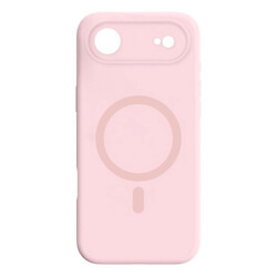 Чехол (накладка) Apple iPhone 17 Air, Air Beats Wide Strip Full Camera, MagSafe, Розовый