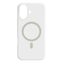 Чехол (накладка) Apple iPhone 17, Air Beats Wide Strip, MagSafe, Белый