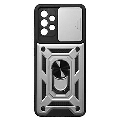 Чехол (накладка) Samsung A325 Galaxy A32 / A326 Galaxy A32, Armor Guard Shield, Серебряный