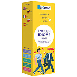 Картки для вивчення англійської мови "English Idioms B1-B2", English Student