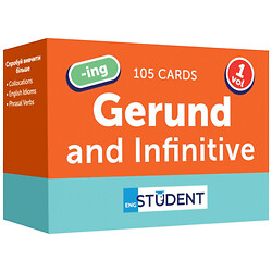 Картки для вивчення англійської мови Gerund and Infinitive vol.1, English Student