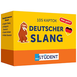 Карточки для изучения немецкого языка "Deutscher Slang", English Student