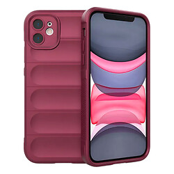 Чехол (накладка) Apple iPhone 12, Shockproof Protective, Plum, Бордовый