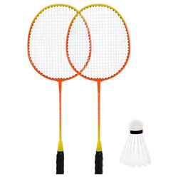 Бадминтон, 2 ракетки нейлон + волан в чехле 65 см, Mic
