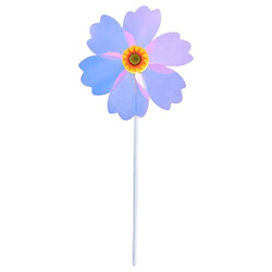 Ветряная мельница, высота 40 см, 1 цветок 22 см, пакет 25x1,5x42 см, микс видов, Mic