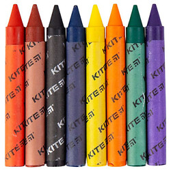 Крейда воскова Jumbo "Dogs", 8 кольорів, Kite