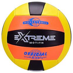 Мяч волейбольный "Extreme motion №5", черно-желтый, Mic