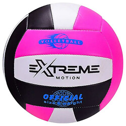 М'яч волейбольний "Extreme motion №5", чорно-рожевий, Mic