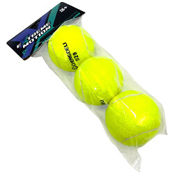 Мячики для тенниса, 3 шт в пакете, Mic