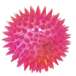 Попрыгунчик "Ежик", 8,5 см светящийся, микс цветов, Mic