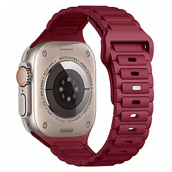 Ремешок Apple Watch 38 / Watch 40, Defense, Wine Red, Красный