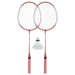 Бадмінтон, 2 ракетки нейлон + волан у чохлі 65 см, мікс видів, Mic