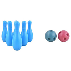 Боулинг, 6 кеглей, 2 мячика, Mic