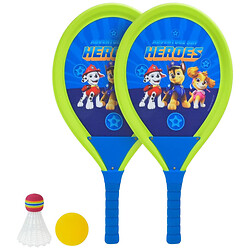 Набор ракеток, 2 ракетки, мяч, волан, 54x27 см, в сетке 63x27 см, Mic