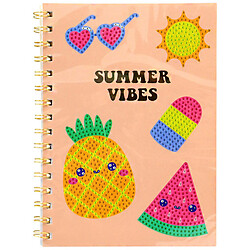 Блокнот А5 на спирали с мозаикой для декорирования, 64 листа