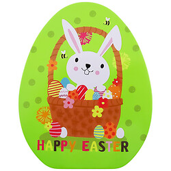 Коробка для хранения металлическая с крышкой "Пасха"