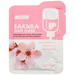 Маска для обличчя глиняна "Сакура"