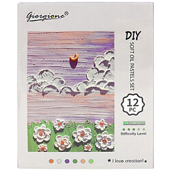 Набор для живописи пастелью в ассортименте, 12 предметов