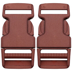 Набор застежек фастекс пластиковых, 2 шт.